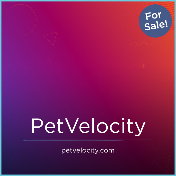 PetVelocity.com - buy Unique premium domains