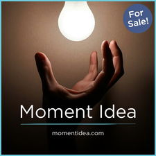 MomentIdea.com - Creative brandable domain for sale