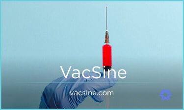 VacSine.com - Creative brandable domain for sale