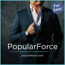 PopularForce.com - buying Catchy premium names