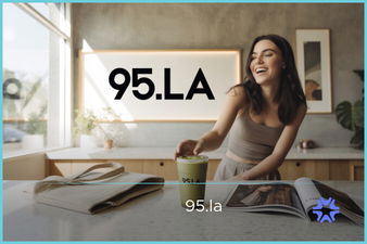 95.LA - Creative brandable domain for sale