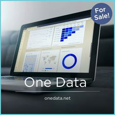 OneData.net - Creative brandable domain for sale