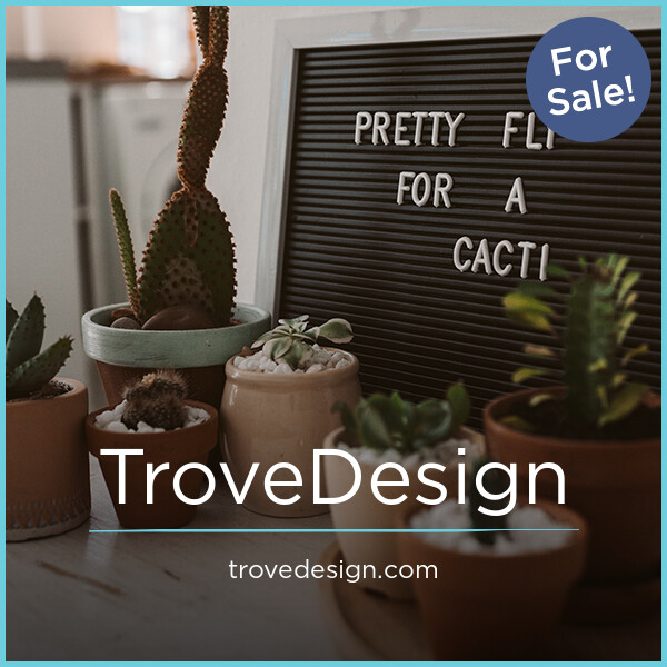 TroveDesign.com - Catchy premium domains