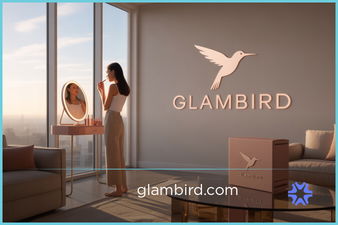 GlamBird.com - Creative brandable domain for sale