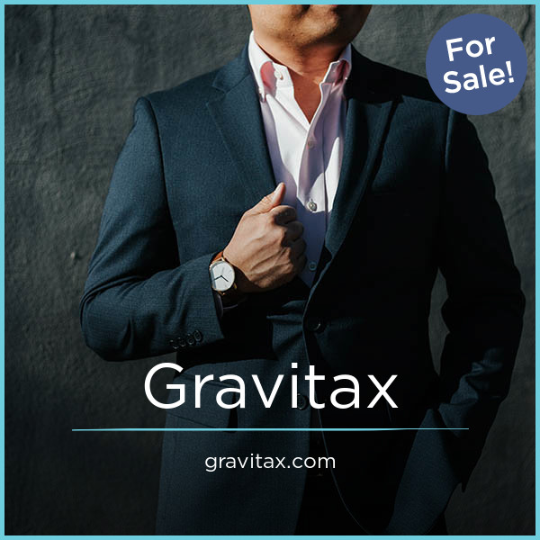 Gravitax.com - buy Catchy premium domains