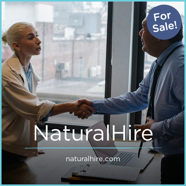 NaturalHire.com - New premium domain marketplace