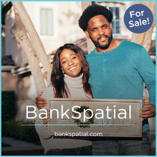 BankSpatial.com - Creative brandable domain for sale