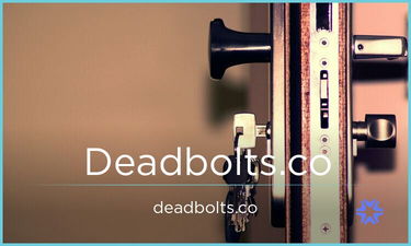 Deadbolts.co - Creative brandable domain for sale