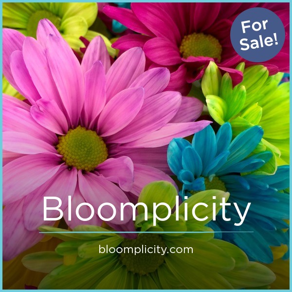 Bloomplicity.com - buy Best premium domains