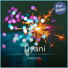 Tiyani.com - Creative brandable domain for sale