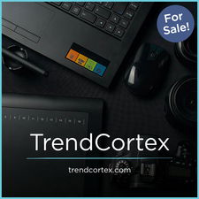 TrendCortex.com - Creative brandable domain for sale