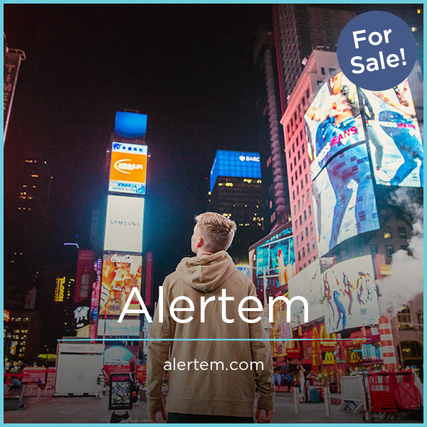 Alertem.com - Creative premium domains
