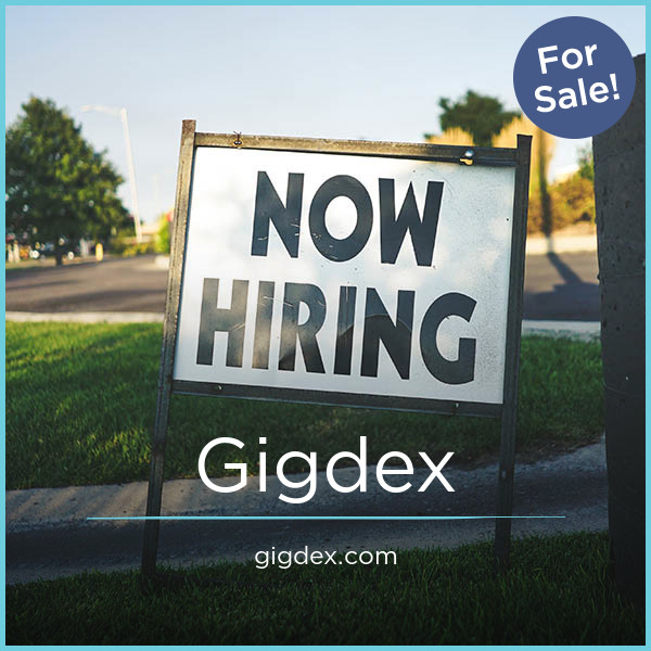 Gigdex.com - Catchy premium domains for sale