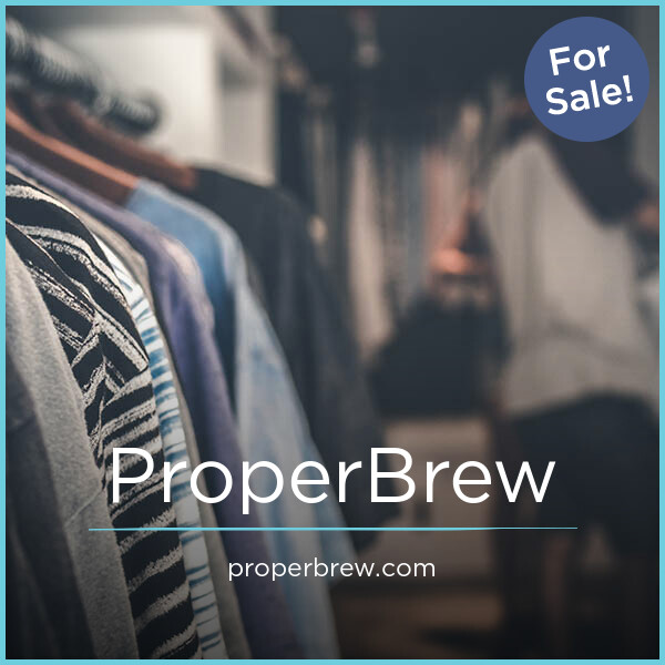 ProperBrew.com - Creative premium domains