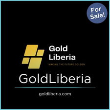 GoldLiberia.com - Creative brandable domain for sale