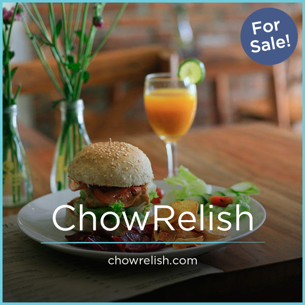 ChowRelish.com - Best premium domains for sale