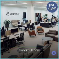 AWorkHub.com - Creative brandable domain for sale