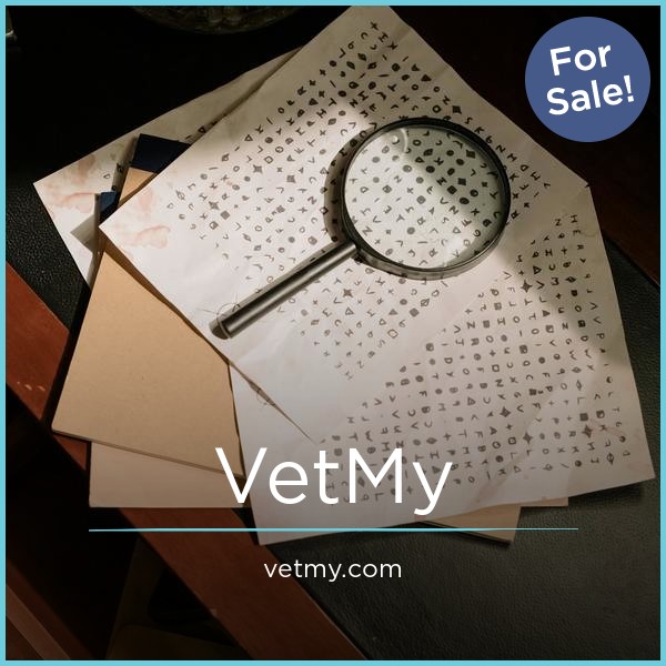 VetMy.com - New premium domains