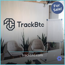 TrackBTC.com - Creative brandable domain for sale