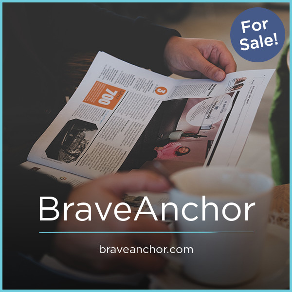 BraveAnchor.com - Unique premium domain names for sale