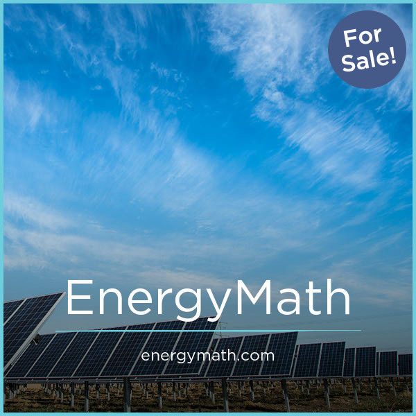 EnergyMath.com - Cool premium domains