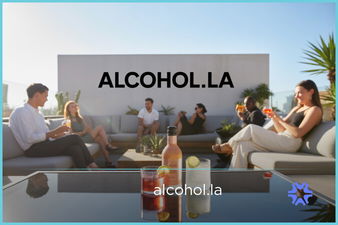 Alcohol.LA - Creative brandable domain for sale