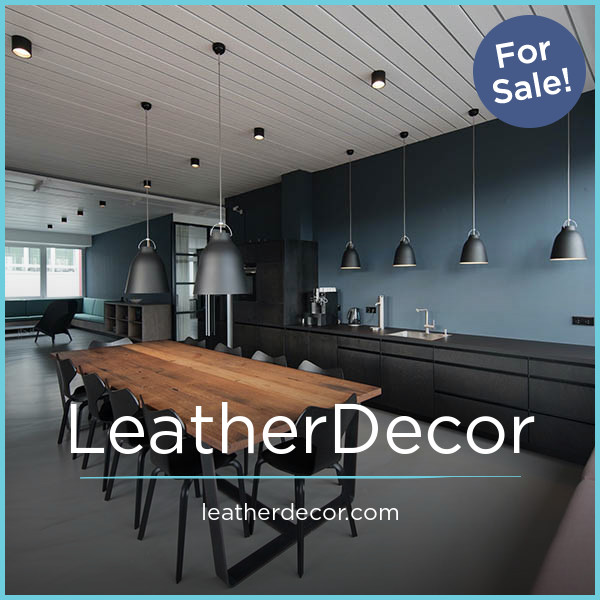 LeatherDecor.com - Creative premium domain names for sale