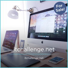 ITChallenge.net - Creative brandable domain for sale