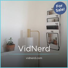 VidNerd.com - Catchy premium domain marketplace