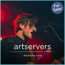 ArtServers.com - Creative brandable domain for sale