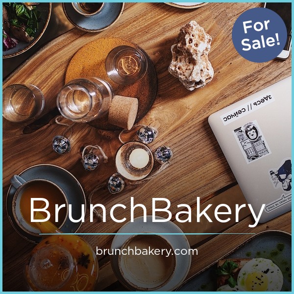 BrunchBakery.com - buy Creative premium domains