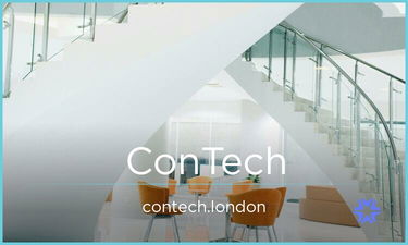 Contech.London - Creative brandable domain for sale