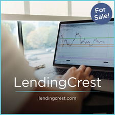 LendingCrest.com - Creative brandable domain for sale