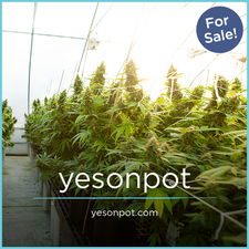 YesOnPot.com - Creative brandable domain for sale