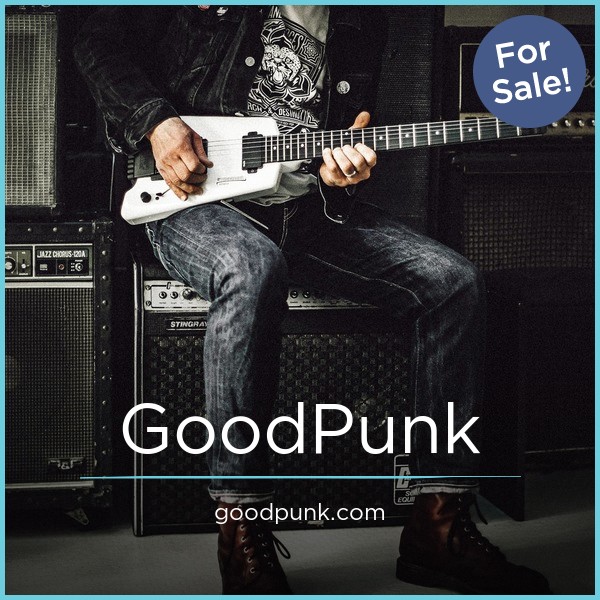 GoodPunk.com - Creative premium domain names for sale
