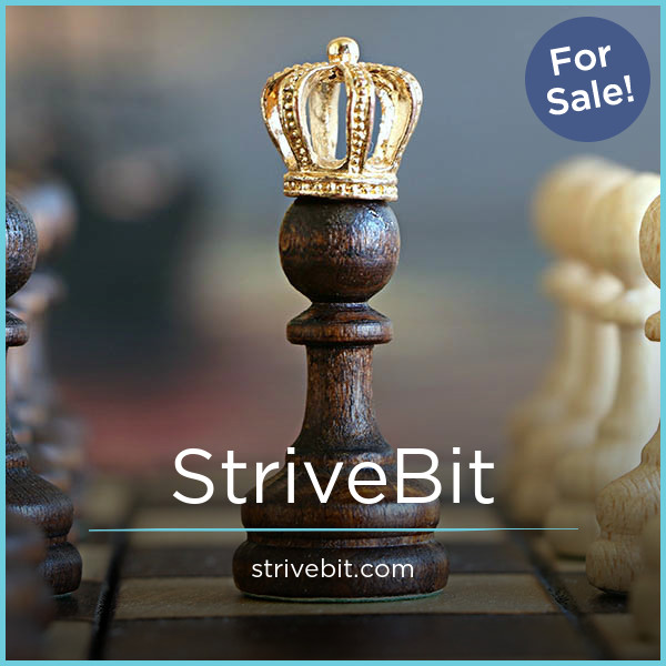 StriveBit.com - Catchy premium domains for sale
