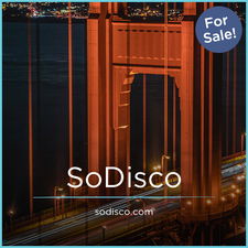 SoDisco.com - Creative brandable domain for sale