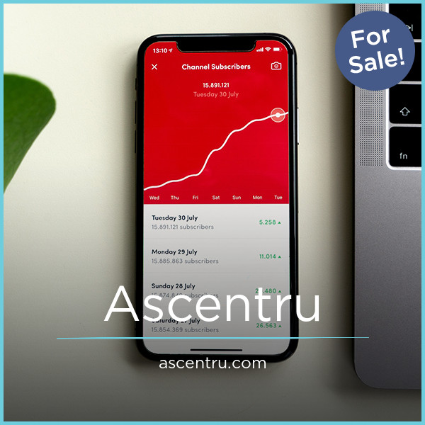 Ascentru.com - Catchy premium domains for sale