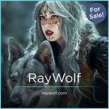 RayWolf.com - Creative brandable domain for sale