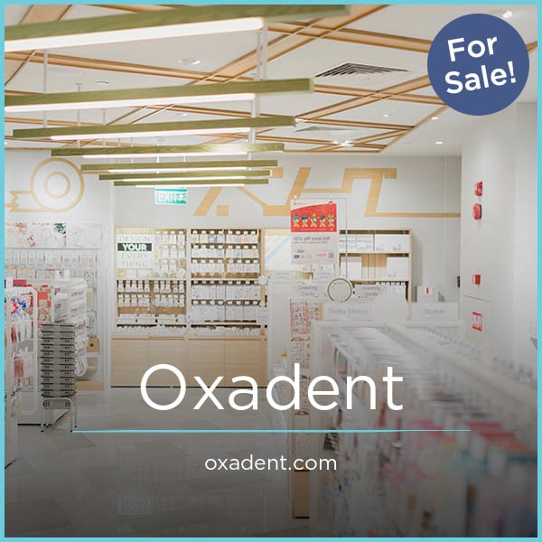 Oxadent.com - Good premium domain names