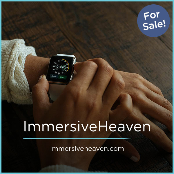 immersiveHeaven.com - Creative premium domains
