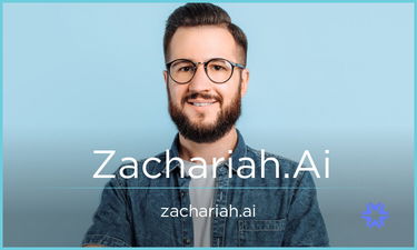 Zachariah.Ai - Creative brandable domain for sale