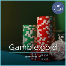Gamble.gold - Creative brandable domain for sale