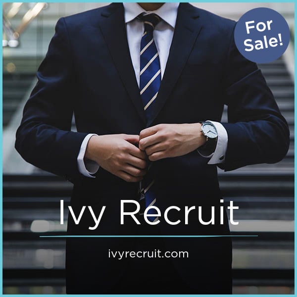 IvyRecruit.com - New premium domain marketplace
