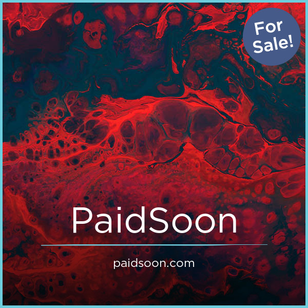 PaidSoon.com - Great premium domains for sale