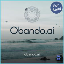 Obando.ai - Creative brandable domain for sale