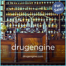 DrugEngine.com - Creative brandable domain for sale