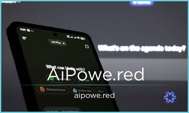 AiPowe.red - Creative brandable domain for sale