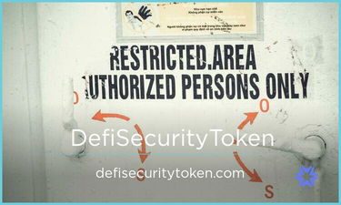 DefiSecurityToken.com - Creative brandable domain for sale