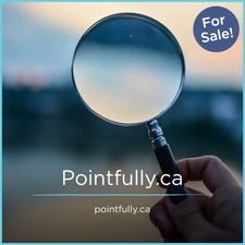 Pointfully.ca - Creative brandable domain for sale